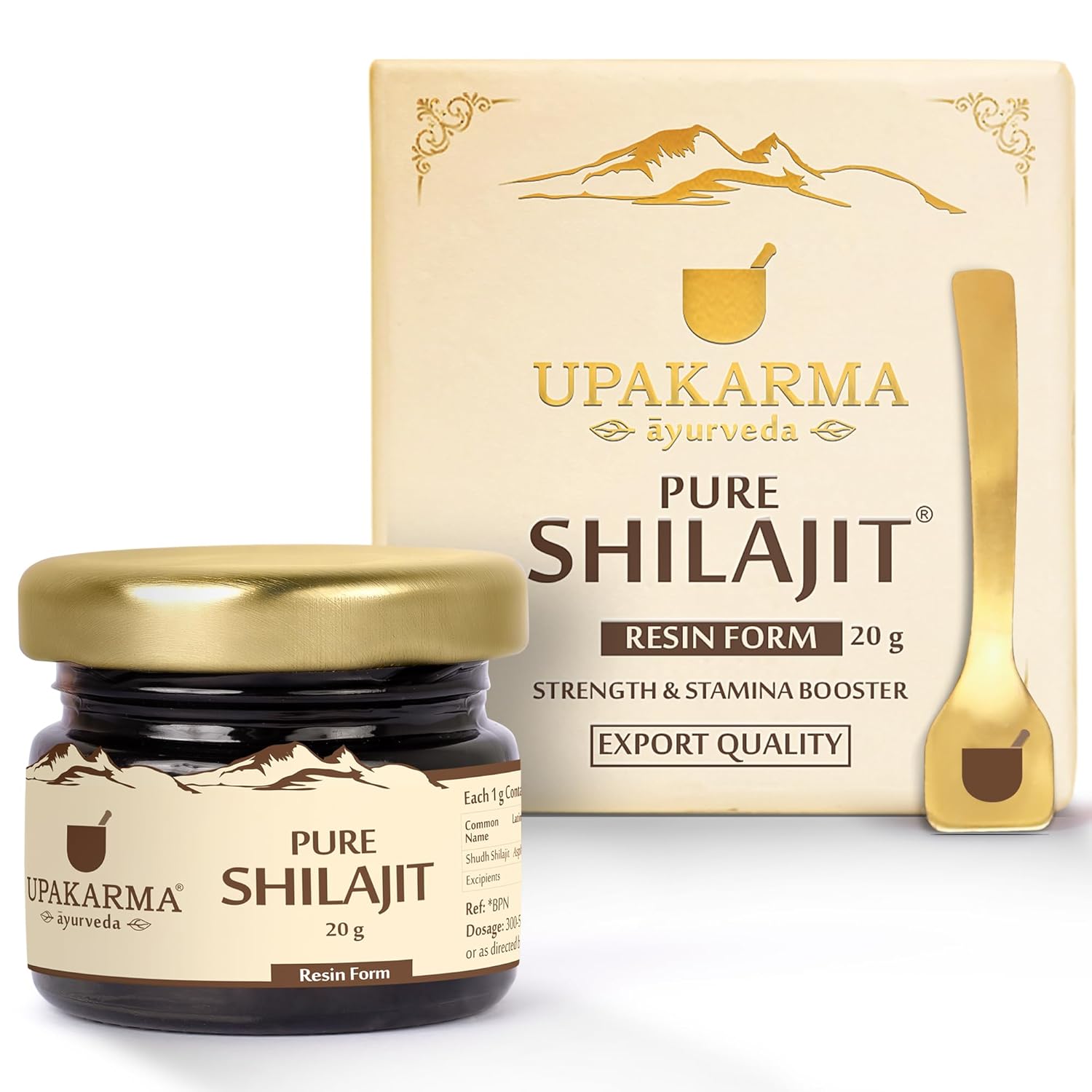 UPAKARMA Pure Shilajit Resin