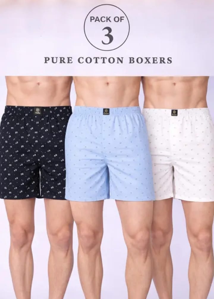 Cotton Boxer - Pack of 3