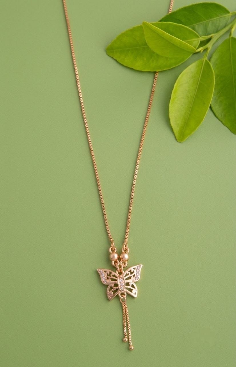 Butterfly Pendant (Milk)