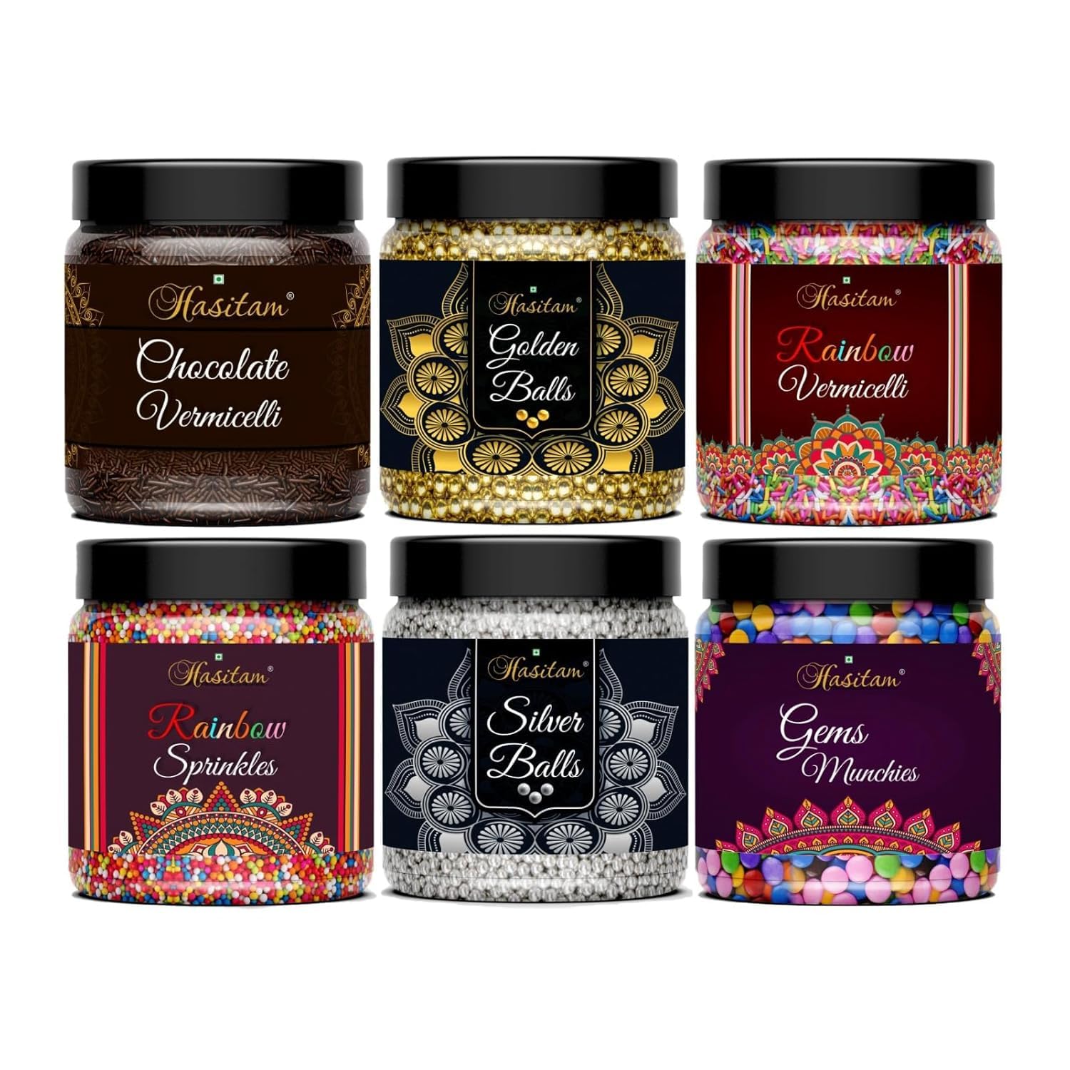 Cake Sprinkle Pack of 6