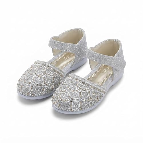 Girls Glitter Bellies Silver