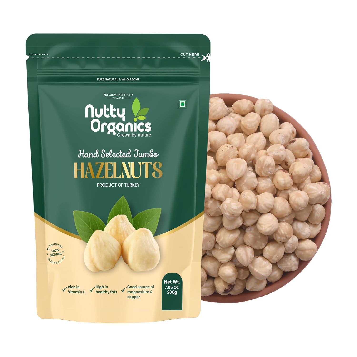 Hazelnuts 200g