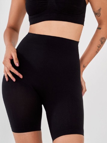 High Waisted Shorts Black