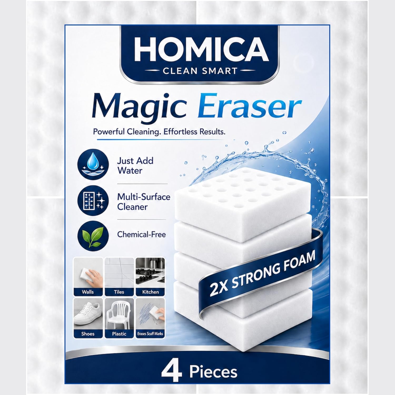 Magic Eraser 2 Pcs