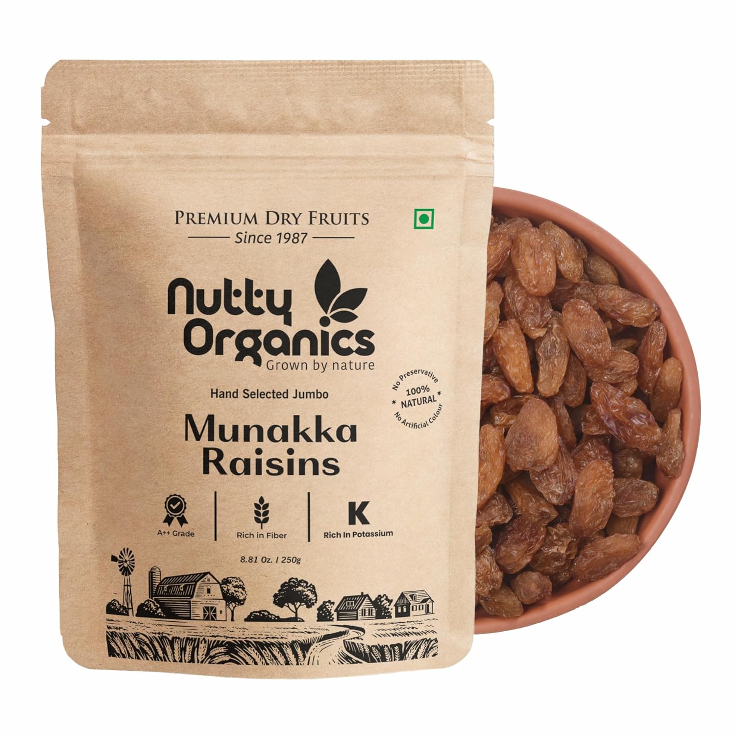 Munaka Raisins 500 Gm