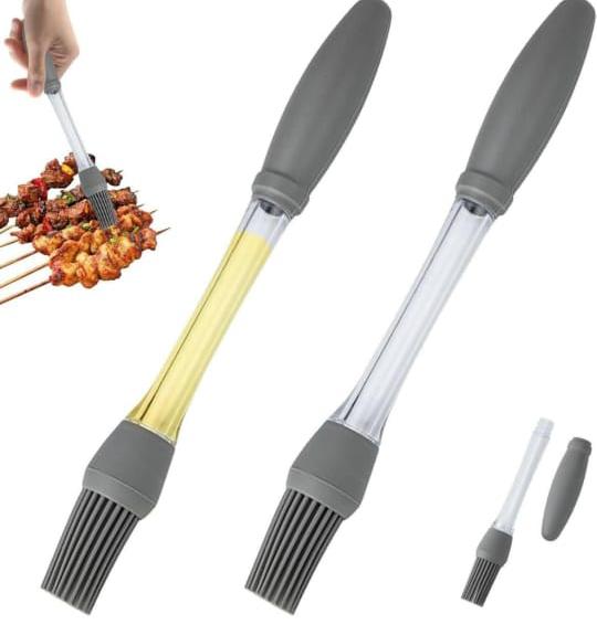 Oil Brush with Container