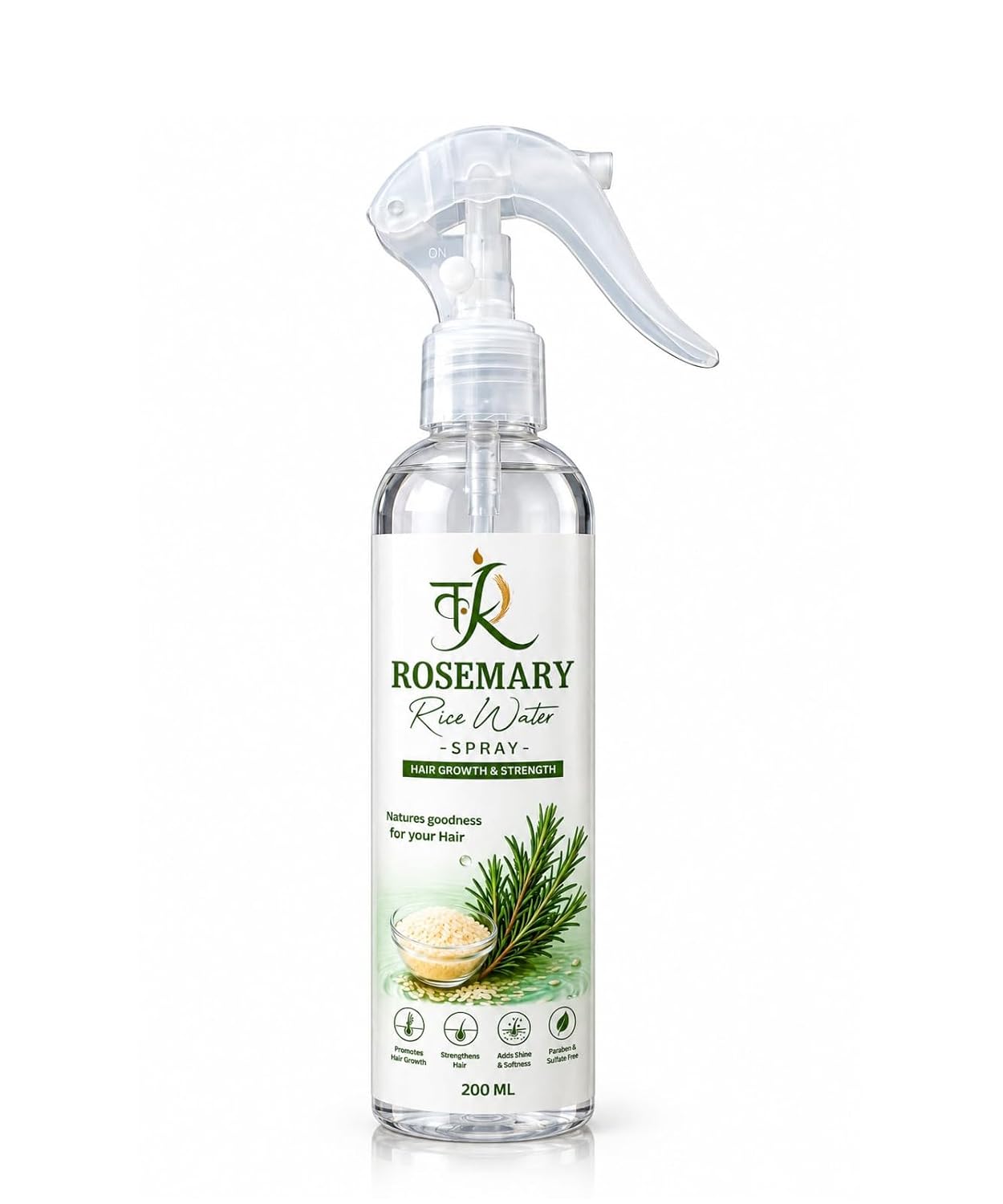 Rosemary Rice Water