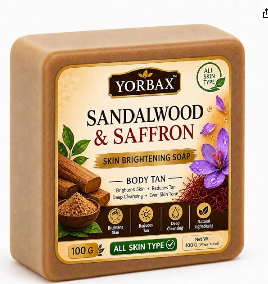 Sandalwood & Saffron Soaps For Bath 