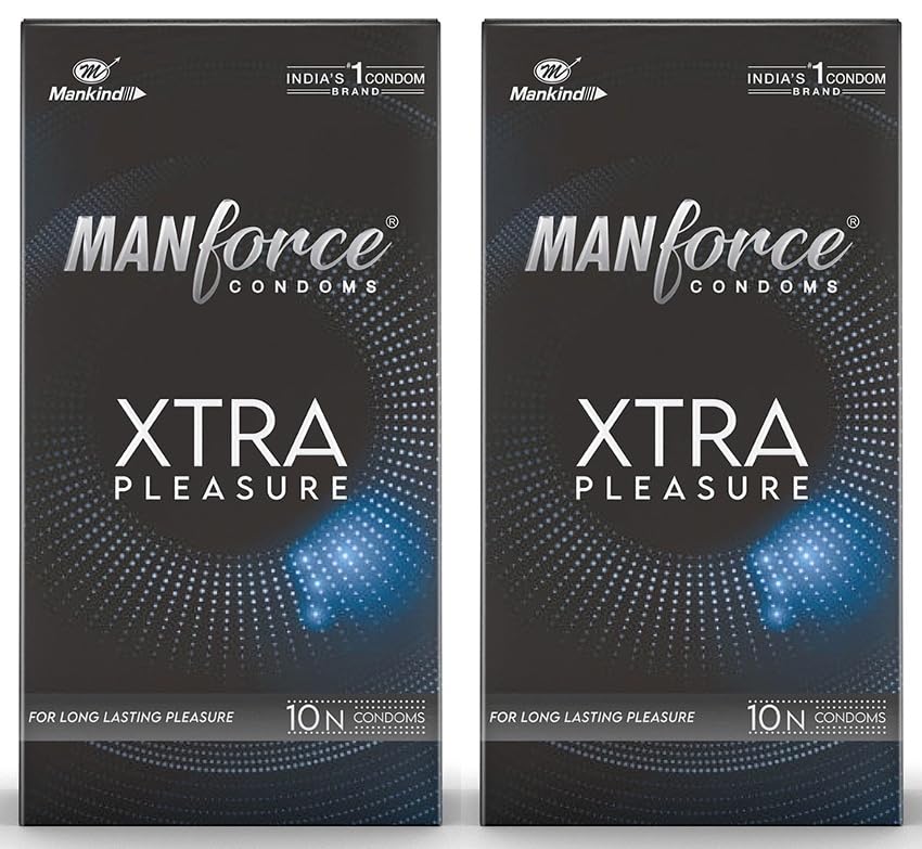 Xtra Pleasure Condoms (Pack of 2)