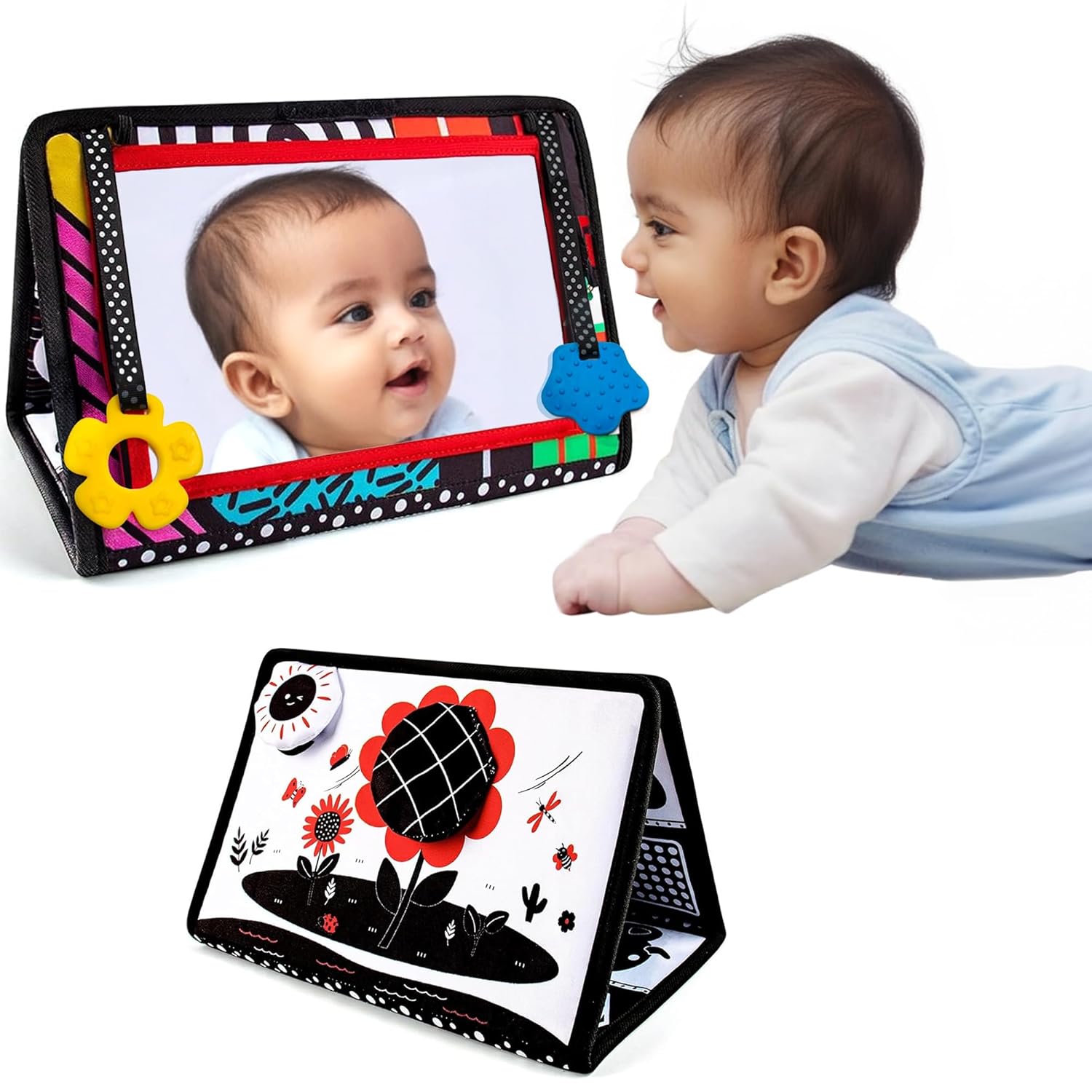Baby Mirror Book Toy 