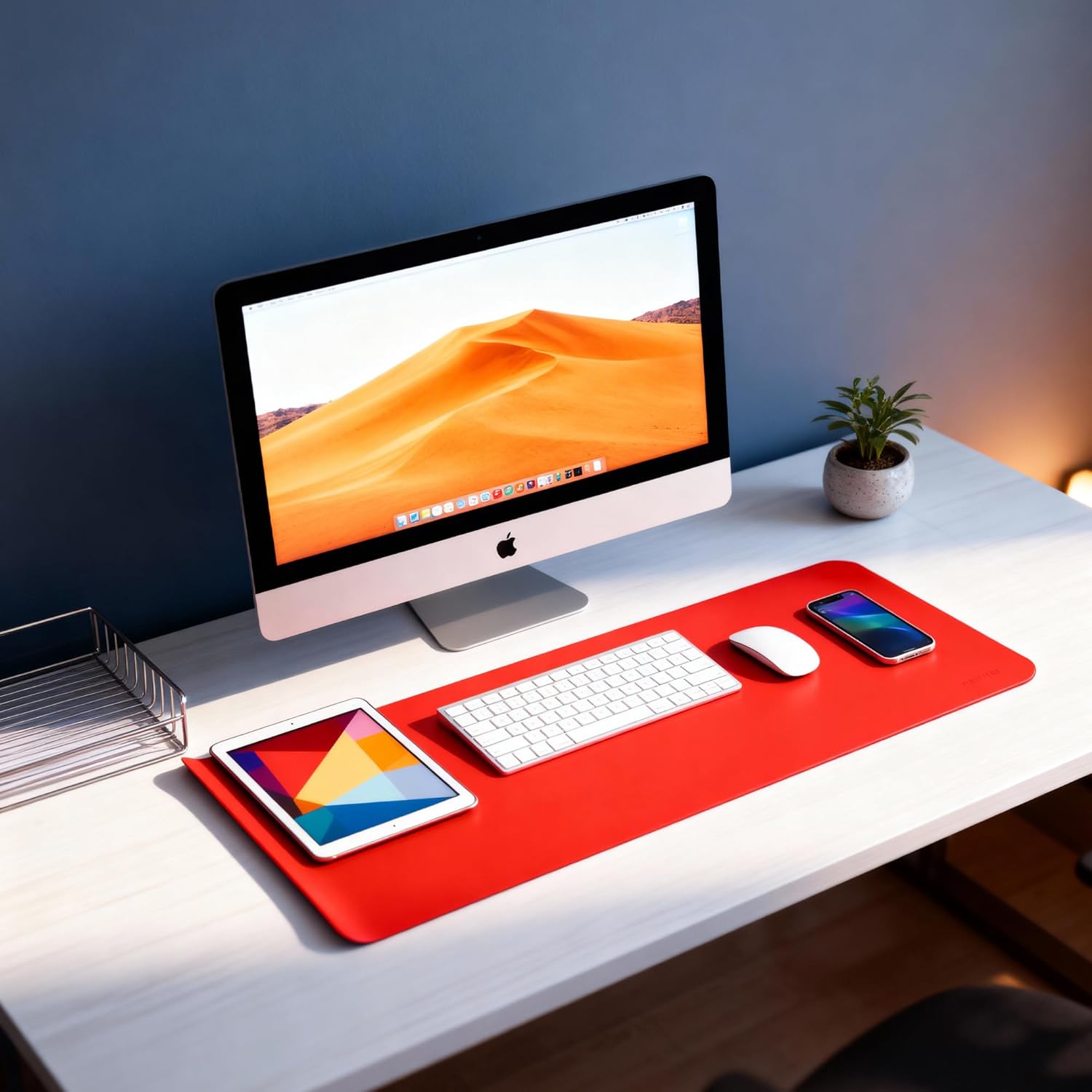 Desk Mat Orange