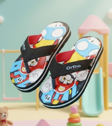 Kids Printed Flip-Flops